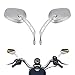 Side Mirrors for Road King Sportster Street Glide Electra Glide Dyna Softail Road Glide 1982-2018 2019 2020 (Chrome) primary