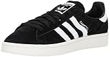adidas Men's Campus Sneaker, Black/White/Chalk White, 10.5 Medium US