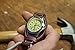Dakota Leather Field Clip, Clip Watch, Leather Fob Strap, Lightweight Dress Watch, Outdoor Gifts for Men and Women, Use for Fishing, Golf and More, Clip On Watch