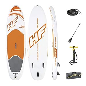 Bestway 65302 – Tabla Paddle Surf Hinchable Hydro-Force Aqua Journey 274x76x12 cm Con Bomba y Bolsa de Viaje