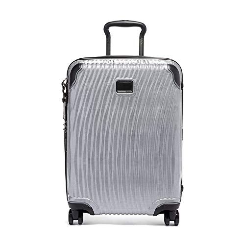 TUMI - Latitude Continental Hardside Carry-On Luggage - 22 Inch Rolling Suitcase for Men and Women - Silver