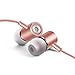 Earbuds, E&jing 3.5mm In-Ear Metal Earphones, Stereo Bass Headphones with Mic & Remote clear sound & strong bass (Rose Gold)
