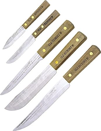 Amazon.com : Ontario Knife Co. 7-Piece Old Hickory Knife Set 707 ... Amazon.com : Ontario Knife Co. 7-Piece Old Hickory Knife Set 707 ...