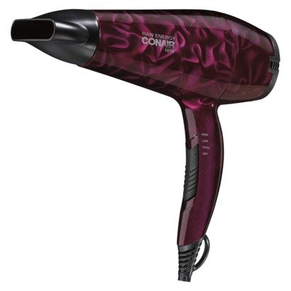Conair Raw Energy Hair Dryer - Burgandy