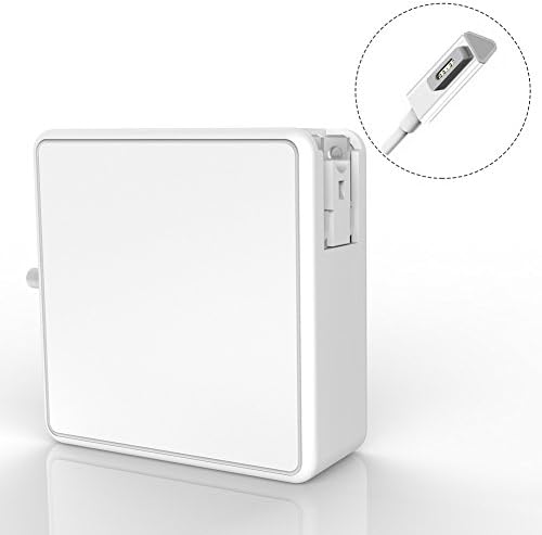 Macbook Pro Charger, CoolHoppe Replacement 85W T-Tip Magnetic Power Adapter Charger Travel Kit for Apple MacBook Pro 15" 17"/Unibody 15" 17"- End and After Summer 2012 Models (UK/EU plugs include)