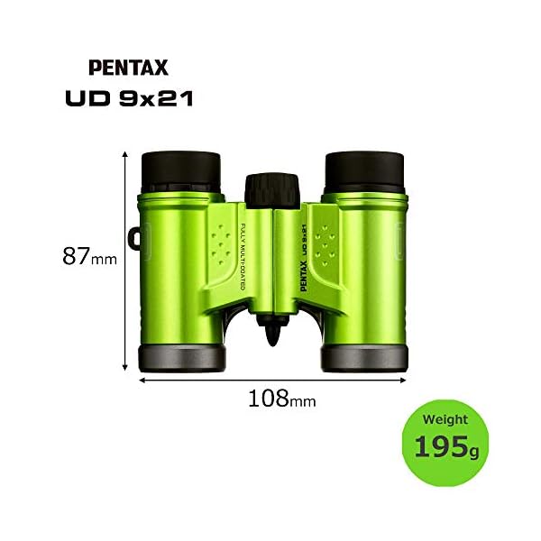 PENTAX UD 9x21 Fernglas - Grün – Bild 3