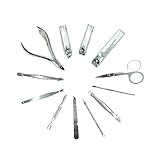 Maggift 12 in 1 Manicure Pedicure Set, Stainless Steel Nail Clipper Tools