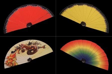 Color Changing Dragon Fan 5"- Trick