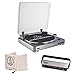 Audio Technica AT-LP60XGM Fully Automatic Belt-Drive Stereo Turntable - Gunmetal (AT-LP60 Bundle)