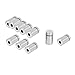 Uxcell a15041500ux0269 Stainless Steel Advertisement Screws Glass Standoff 12x23mm (Pack of 10)