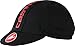 Castelli Unisex Retro 3 Cycling Caps - Cotton Winter Cycling Cap for Cold and Rainy Weather, One Size, Black