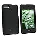 Solid Black Rubberized Snap on Crystal Hard Case for Apple Ipod Touch Itouch 8gb 16gb 32gb 2g 2nd Generation