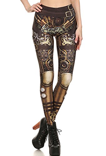 Sexy And Amp Stylish Women Steampunk Star Wars Leggings Mechanical