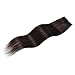DILUSILK Tape in Hair Extensions Human Hair 100% Remy Hair 20pcs 50g Seamless Skin Weft 18 inch #2 Dark Brown