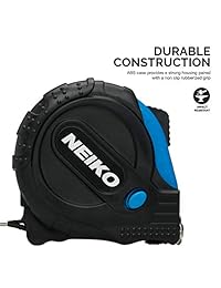 Neiko 01598A   Cinta métrica con gancho magnético (24.6 ft)