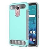 DAMONDY LG Stylo 4 Case,LG Q Stylus Case, 2 in 1