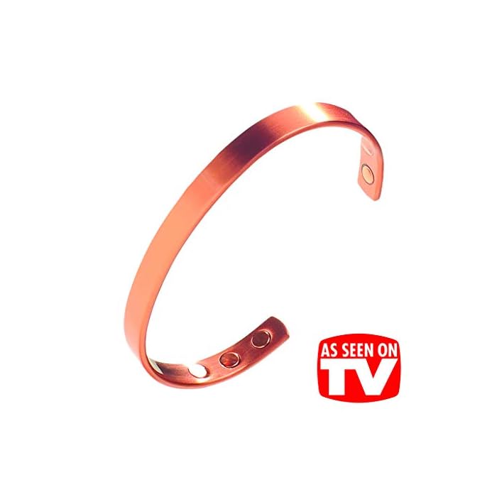 Earth Therapy - Magnetic Minimalist Copper Bracelet Sets - Adjustable Sizing for Men & Women