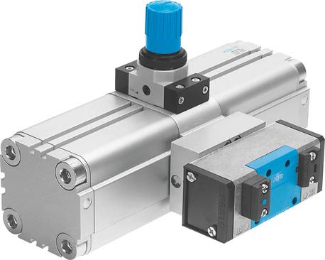 Festo DPA-63-10 Pressure Booster, G 3/8-inch Connection, 63 mm Piston Diameter