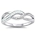 Oxford Diamond Co Infinity Lab Created Opal with Cubic Zirconia .925 Sterling Silver Ring Sizes 5-10