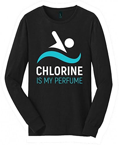 Swimming Long Sleeved shirt | Great Swimming shirt with a Creative Quote | Cool shirt for Swimming (2XL)
