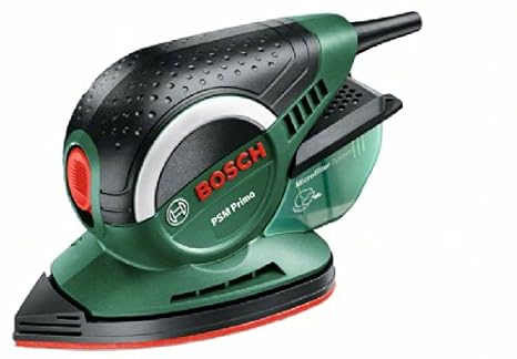 Bosch Multischleifer PSM Primo (1 Schleifpapier K 80, Karton (50 W, Schwingzahl 24.000 min-1, Schwingkreis-Ø 1,4 mm))