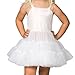 I.C. Collections Little Girls White Bouffant Slip Petticoat - Extra Full, 3T