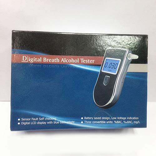 Smartlove1P Portable Professional Police Digital Breath Alcohol Tester Breathalyzer