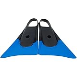 Churchill Makapuu Fins (Black/Blue) - Perfect for catching waves, whether bodyboarding, swimming, travel fins, bodysurfing, casual swimmers or tight space snorkeling ect.
