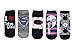 Tokyo Ghoul Socks Women & Girls (5 Pair) - Low Cut Socks - Fits Shoe Size: 4-10 (Ladies)