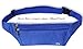 Ultrathin Casual Outdoor Sport Polyester Stealth Flat Running Travel Waist Fanny Bag Pack Black