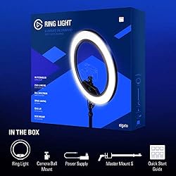 Elgato Ring Light - Premium 2500 lumens Light with