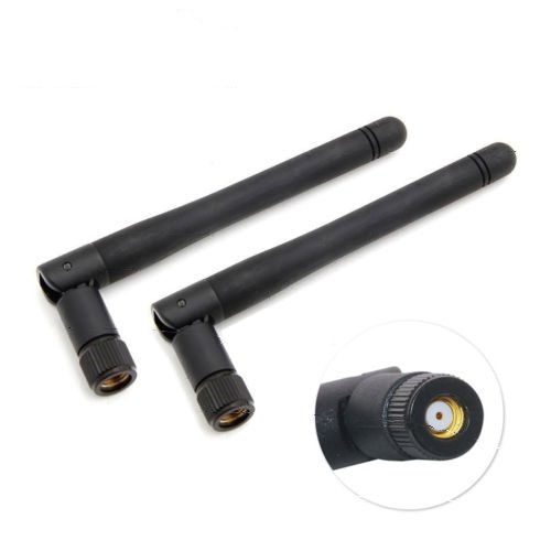 2pcs WiFi Router 2.4GHz 5GHz 5.8GHz 2dBi RP-SMA Antenna for TP-LINK ASUS NETGEAR