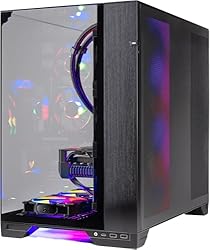 Skytech O11 Vision Gaming PC Desktop, Ryzen 7