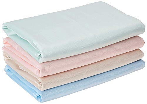 4 PACK 34x36 in Washable Bed Pads/Reusable Incontinence Underpads 34 x 36 - Blue, Green, Tan and Pink - Ideal for Children and Adults Wholesale Incontinence Protection / Cloth Chucks Bed Pads Washable - Thumbnail 2