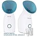 The Original 3-in-1 Nano Ionic Warm Mist Facial Steamer By Krasr With Free Kit