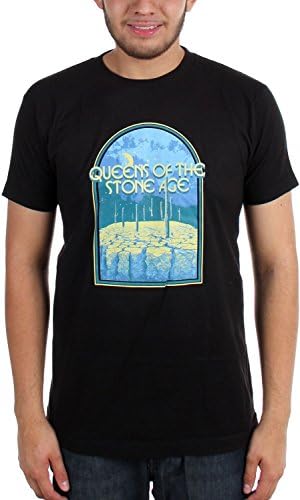 Queens of the Stone Age Floating Men's Slim Fit T-Shirt - Black, Large
