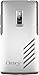OTTERBOX Custom Cell Phone Case for OnePlus 2 (ONLY) - Retail Packaging - Glacier (White/Gunmetal Grey)