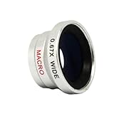 1 X DIY FPV Silver Macro 0.67X Wide Angle For Hubsan X4 H107D & Camera