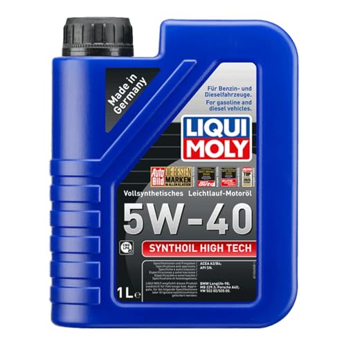 Liqui Moly Synthoil High Tech 5W-40 | 1 L | Fully synthetic engine oil | SKU: 1306