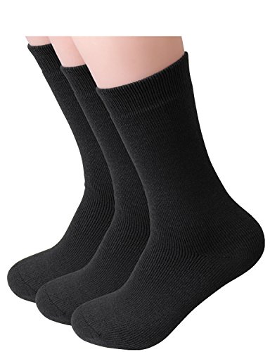 Haslra thermal thick excellent cushioning boot sock 3 p…