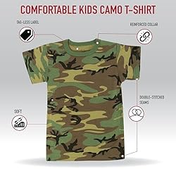 Rothco Kids Camo T-Shirt - Stylish Comfort for