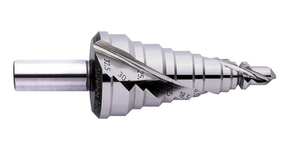 Exact 05310 Step Drill HSS Spiral Flute with Split Point for Metric Cable Connections