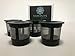 4 Pack Reusable Single K-Cup Filter Pod Coffee Stainless Mesh for Keurig Brewers By Samana's Goods, Replacement Black Plastic Kcups Reuseable Cups for Kcup Machine Coffe Machines Coffeemaker