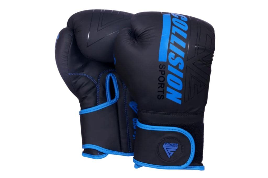 Collision Sports Professional Boxing Gloves | MMA Sparring boxing gloves For Training | Fighting Ventilated Multi-Layered Muay Thai Gloves