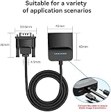 VENTION VGA to HDMI Adapter Converter with Audio 1080P PC Laptop Monitor ABS view 10