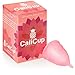 Menstrual Cup By CaliCup with Bonus Menstrual Cup Holder - Carrying Bag - Small Normal Menstrual Flow, Reusable Menstrual Cup - Soft Comfort Fit