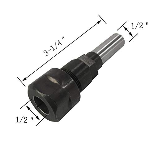 Wolfride 1/2-Inch Shank Router Bit Collet
