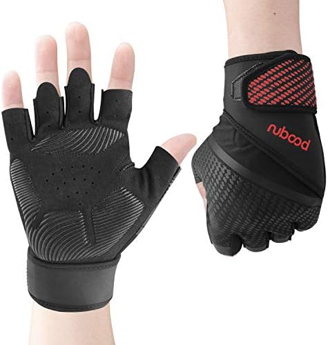 Tsuinz Gym Fitness Gloves for Men and Women, Weight Lifting Workout Exercise Wrist Support Protection Gloves Compatible for Weight Training, Pull Ups, Deadlifts and Bench Press