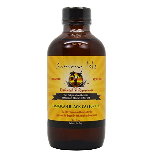 Sunny isle jamaican black castor oil, 4 ounce