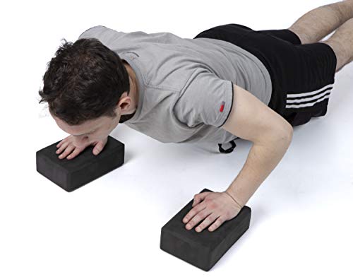 Mind-Reader-Set-of-2-High-Density-EVA-Foam-Blocks-Non-Slip-Surface-for-Yoga-Pilates-Meditation-Supports-Deepen-Poses-Improve-Strength-and-Aid-Balance-and-Flexibility-2-Pack-Pink